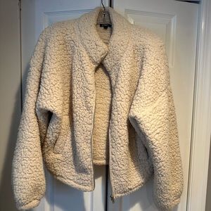 Teddy bomber jacket from express